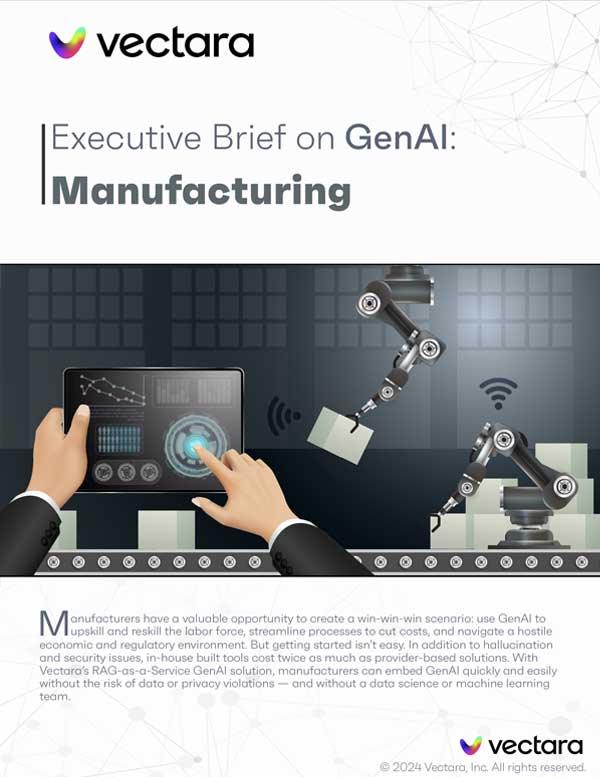 Executive Brief Manufacturing Cover